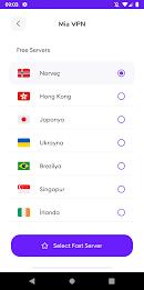 Mia VPN Captura de pantalla 2