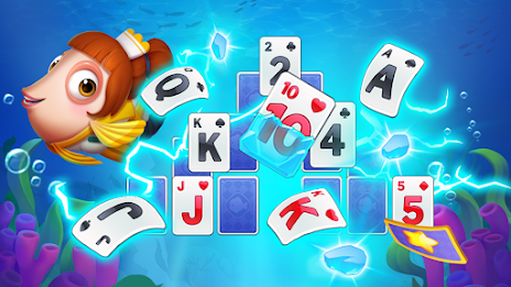 Solitaire TriPeaks Fish स्क्रीनशॉट 2