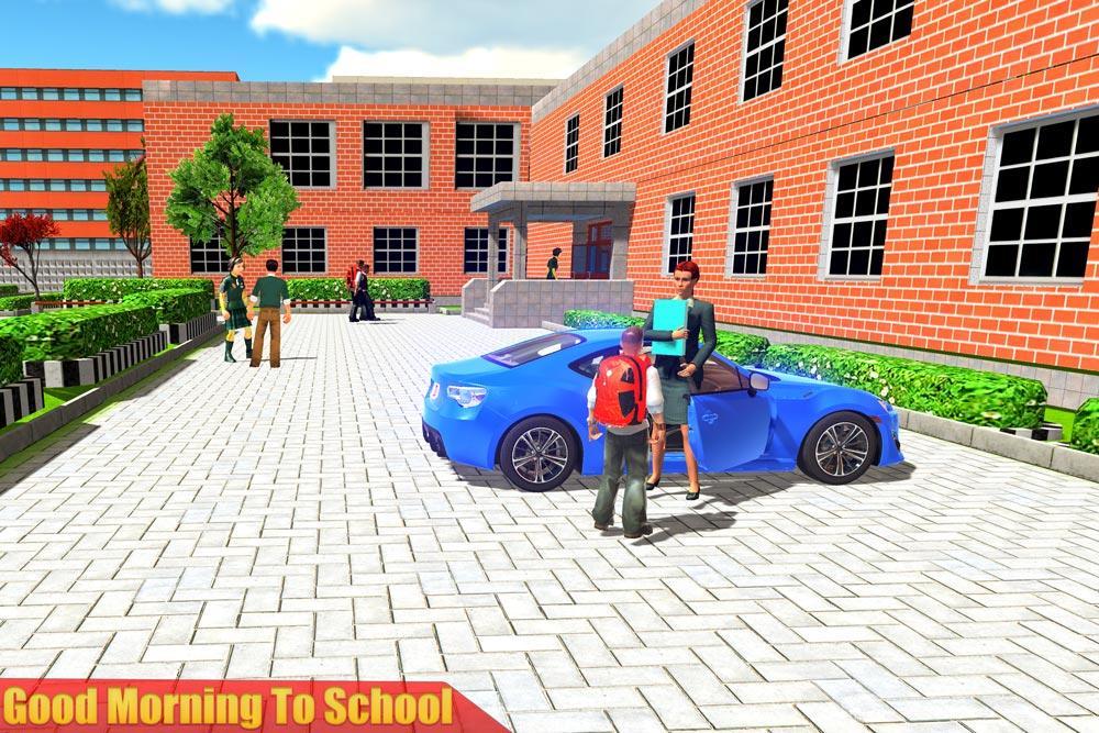 Virtual High School Teacher 3D Captura de tela 1