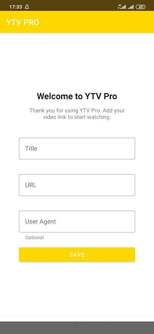 YTV Player Pro Capture d'écran 2