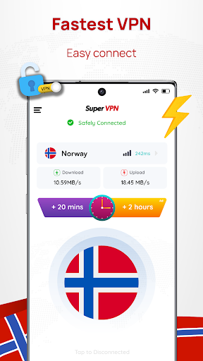 Norway VPN: Get Norway IP Скриншот 1