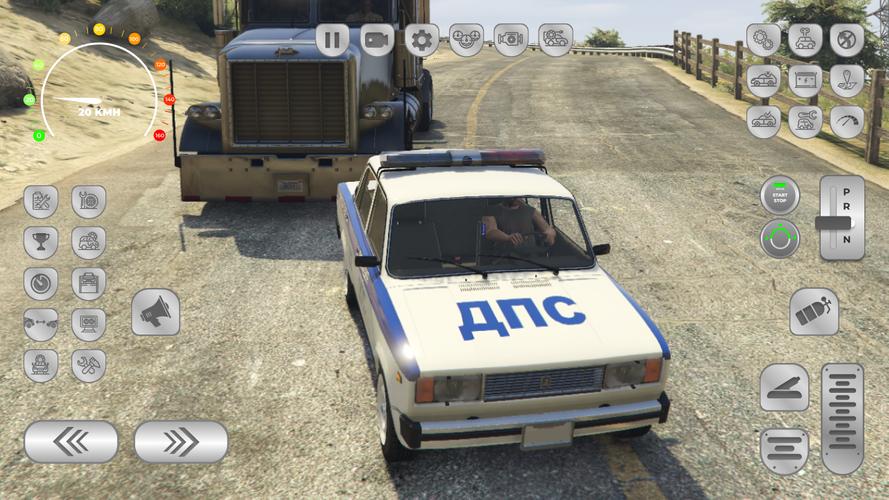 Русская полиция: Жигули гонки Capture d’écran 3