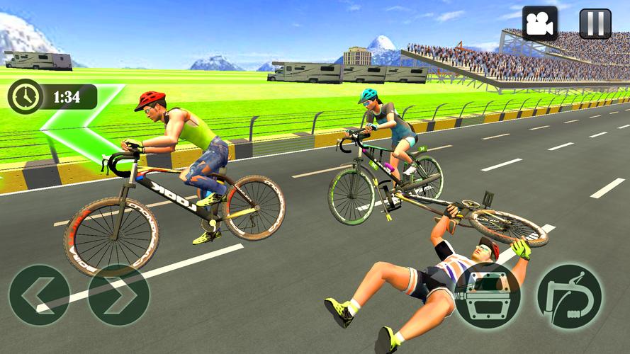 Cycle Race Game Cycle Stunt स्क्रीनशॉट 3