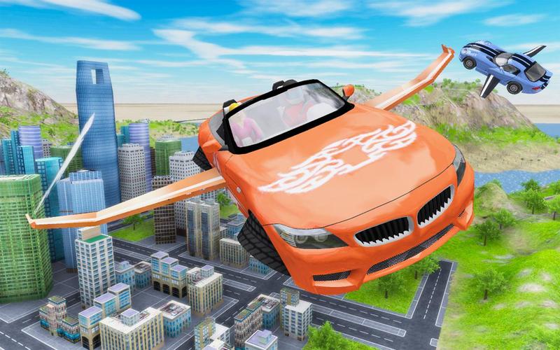 Flying Car Extreme Simulator应用截图第1张