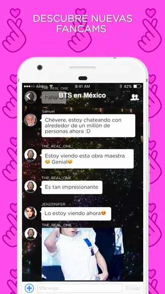 K-Pop Amino en Español Captura de pantalla 3