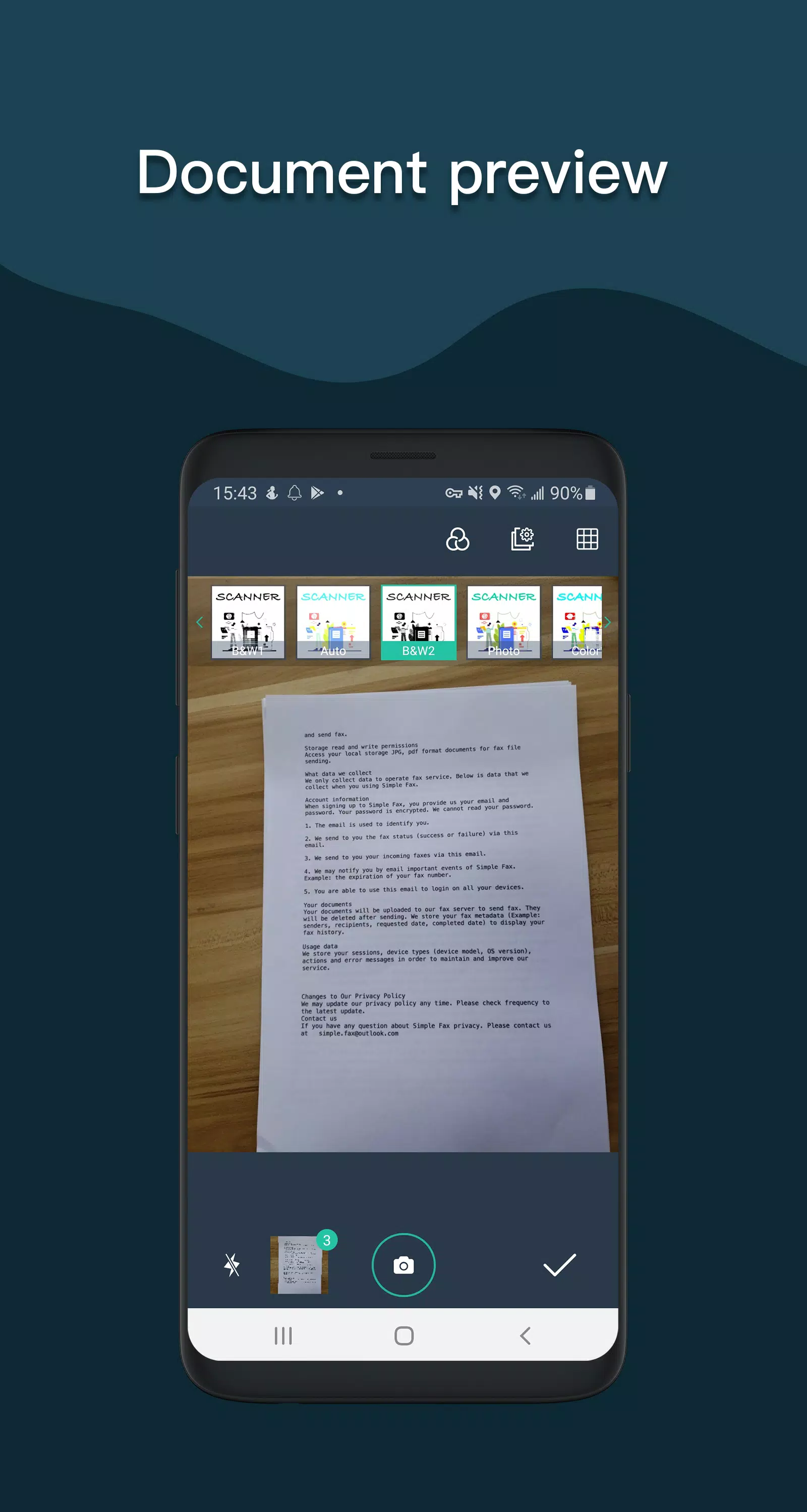 Simple Scanner - 全能的PDF文档扫描App应用截图第4张