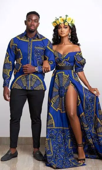 Couples Outfits Ankara Dresses स्क्रीनशॉट 2