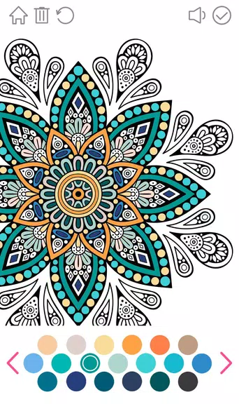 Mandala Color Game Antistress应用截图第3张