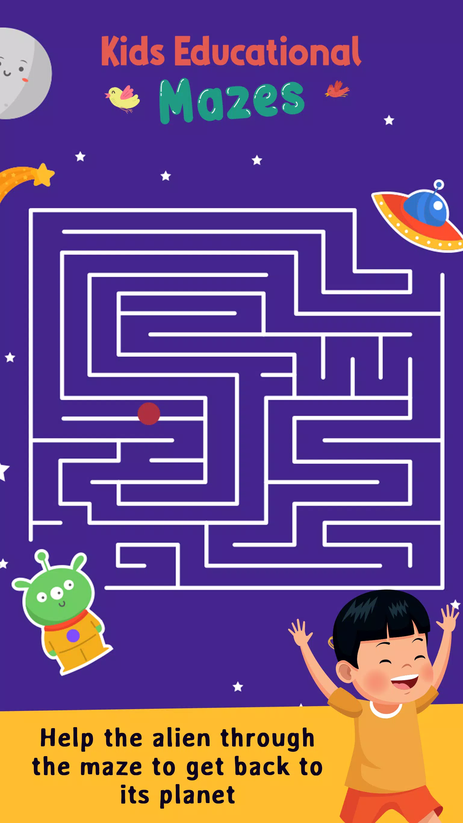 Kids Educational Mazes Puzzle Capture d’écran 1