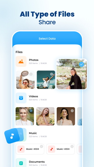 Smartphone All Data Transfer Captura de pantalla 1