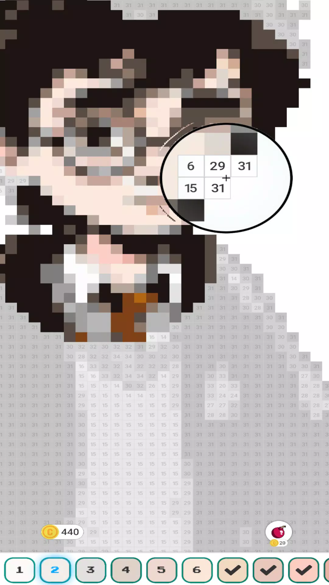 Hogwart Cartoon Pixel Art Captura de tela 3