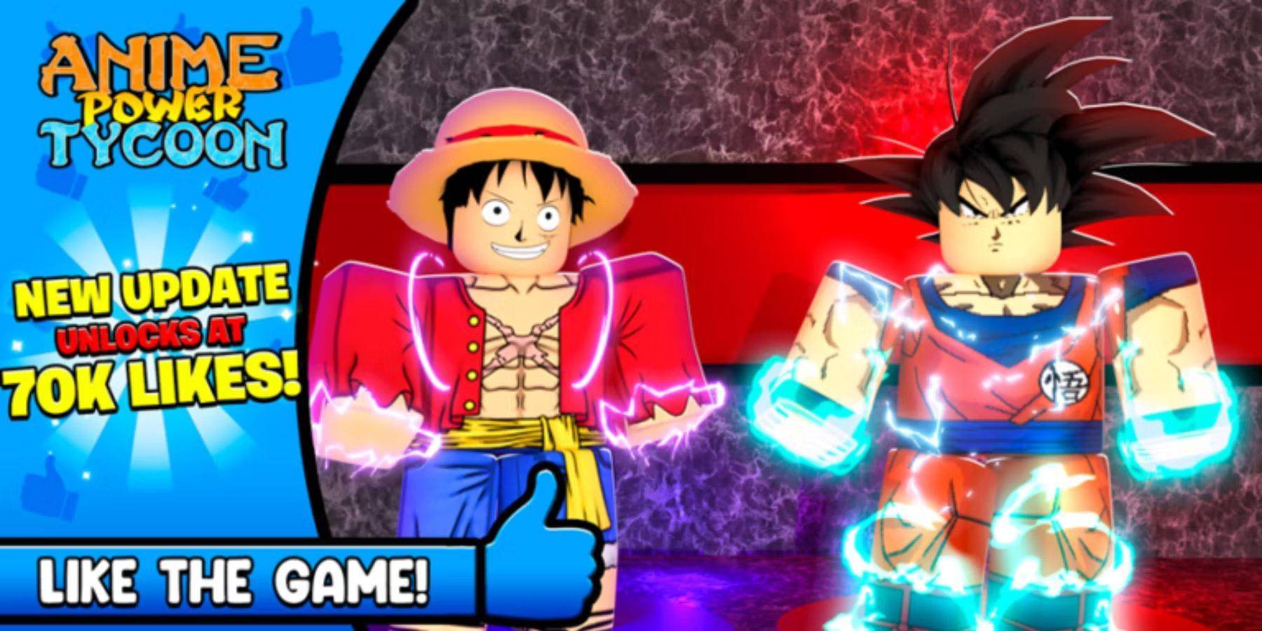 Roblox Anime Power Tycoon：2025年1月コード