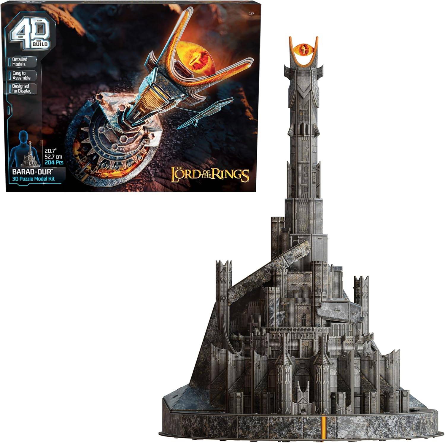 반지의 제왕 Sauron 3D 모델 키트의 Barad-Dur Eye
