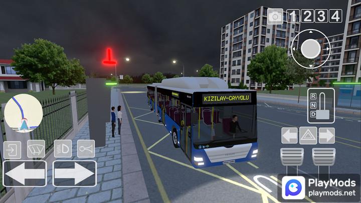 City Bus Simulator 2 स्क्रीनशॉट 2