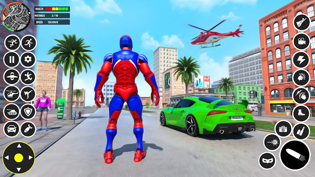 Spider Rope Flying Hero games应用截图第4张