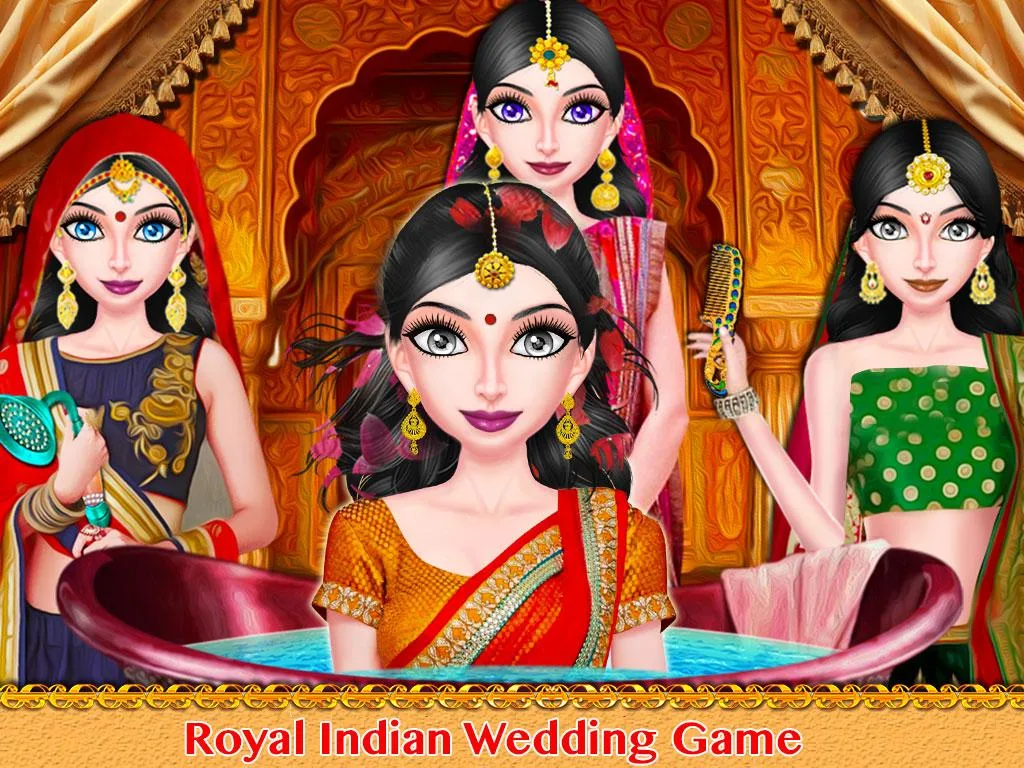 Indian Royal Wedding Beauty 스크린샷 3