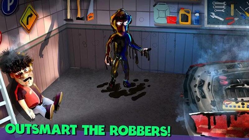 Scary Robber Home Clash 스크린샷 3