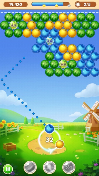 Bubble Shooter Splash Скриншот 2