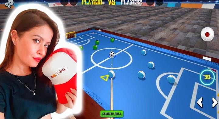 FOOTPOO L: Pool & Football Screenshot 3