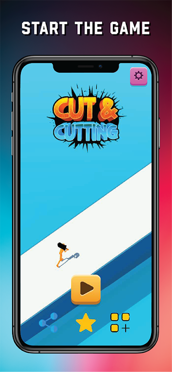 Cut & Cutting: Sword Sprint Capture d'écran 1