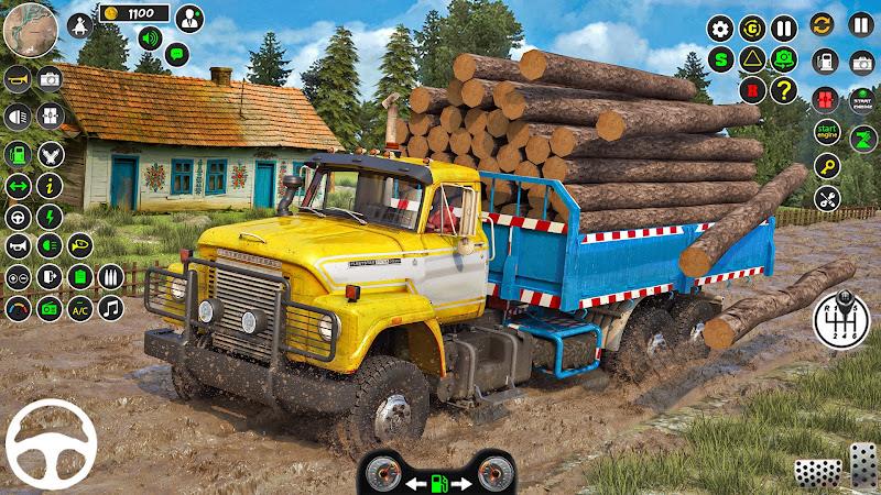 Snow Mud Truck Runner Offroad Capture d'écran 2