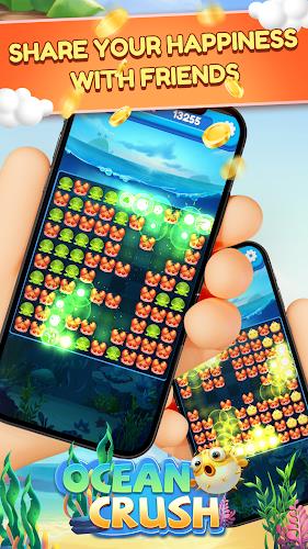 Ocean Crush-Matching Games Screenshot 4