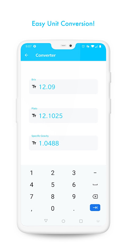 Simple ABV Calculator Скриншот 2