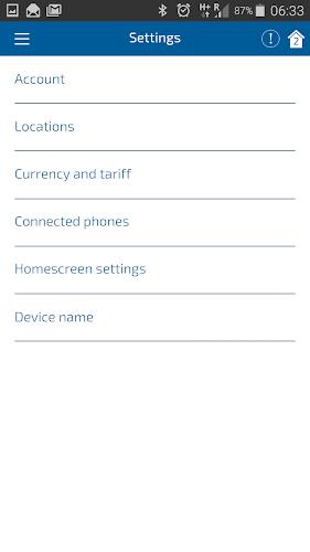 Baxi Thermostat Screenshot 3