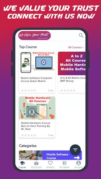 Zuber Mobile Courses Скриншот 4