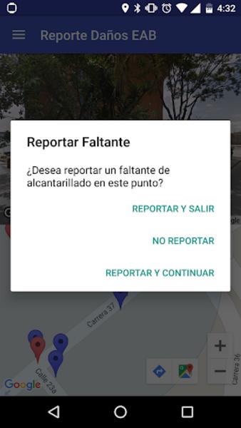 Reporte Daños EAAB スクリーンショット 3