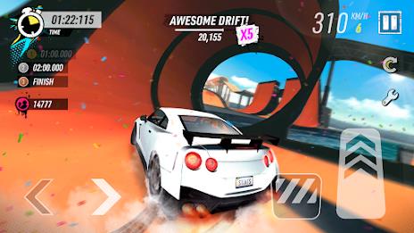 Car Stunt Races: Mega Ramps Captura de tela 1