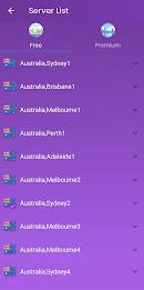 VPN Australia - Turbo Secure स्क्रीनशॉट 2