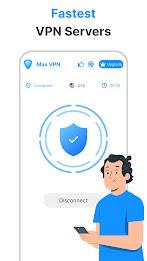 Max Speed VPN Captura de pantalla 2