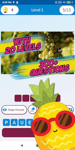 Guess the fruit name game应用截图第3张