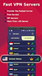 USA VPN -Safe Secure VPN Proxy Capture d'écran 2