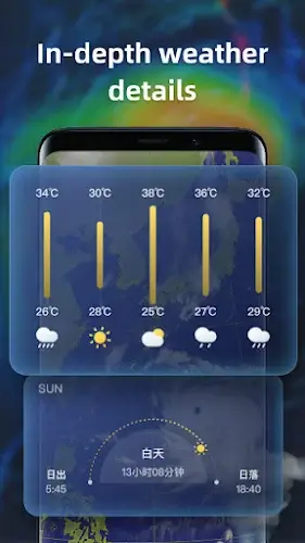 Live Weather: Radar & Forecast Скриншот 2