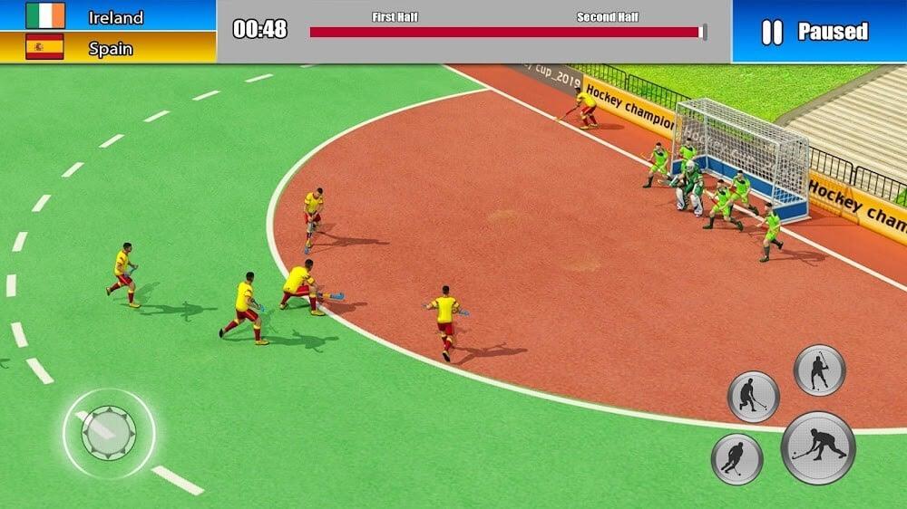 Field Hockey Game Screenshot 1