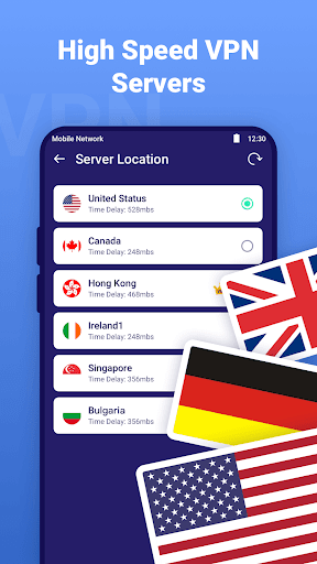 Speed VPN Proxy: Fast, Private スクリーンショット 3
