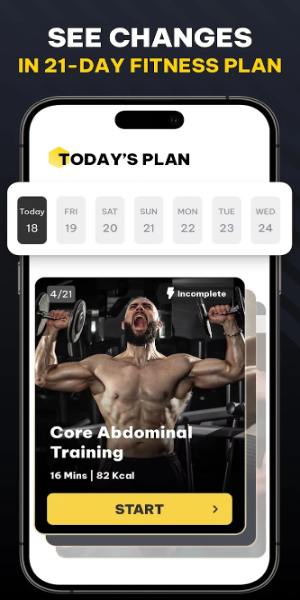 The Muscle Monster Workout Planner Screenshot 2