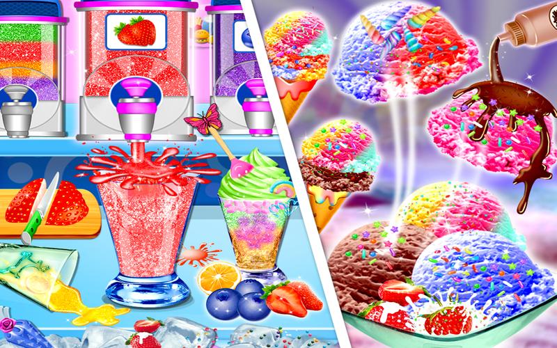 Rainbow Ice Cream Party Captura de pantalla 3