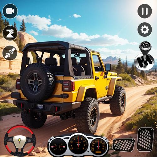 Offroad 4x4 Jeep Driving Games應用截圖第1張