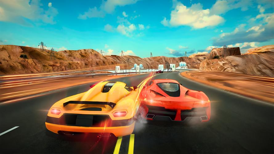 Street Car Racing-Nitro Fire Captura de tela 1