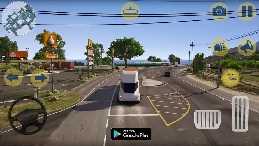 US Cargo Truck Games 3D Скриншот 1