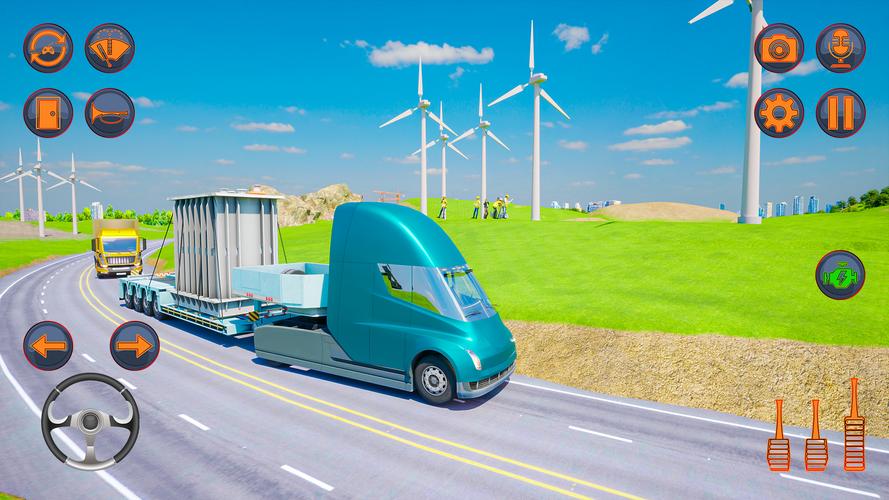 US Cargo Truck Games 3D Скриншот 2