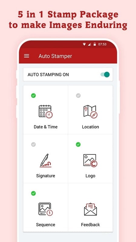 Auto Stamper™: Date Timestamp Screenshot 3