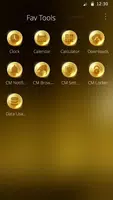 Golden Disco Vintage Theme スクリーンショット 4