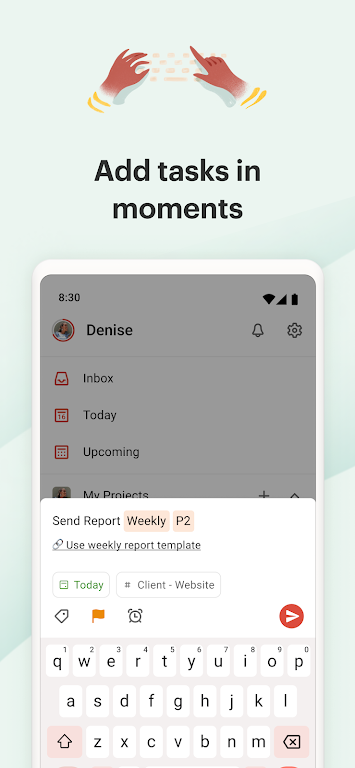 Todoist: список дел и планы Скриншот 4
