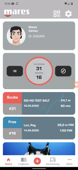 Mares App 스크린샷 1