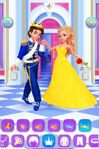 Cinderella & Prince Girls Game Screenshot 3