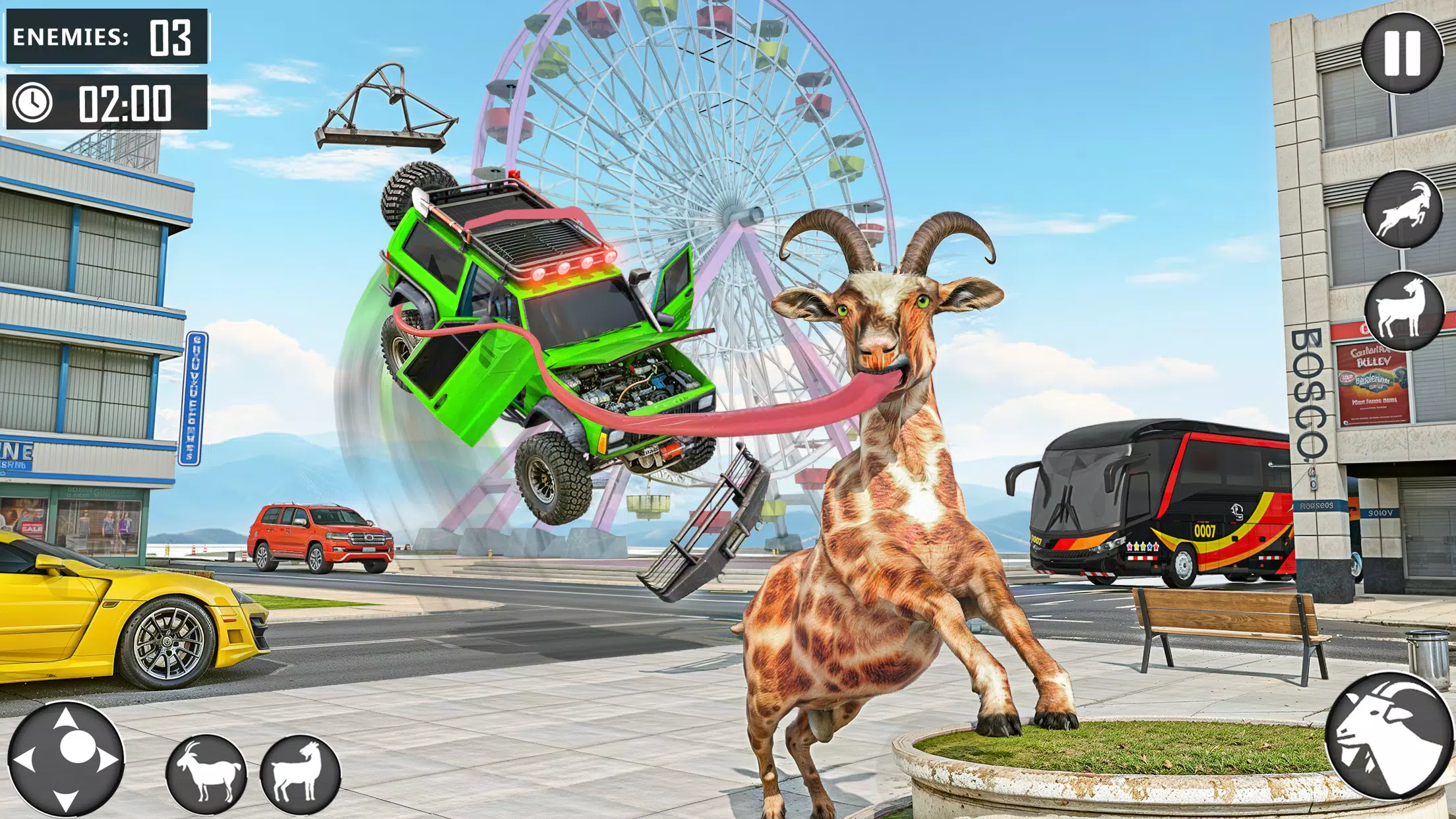 Angry Goat Fun Simulator应用截图第1张